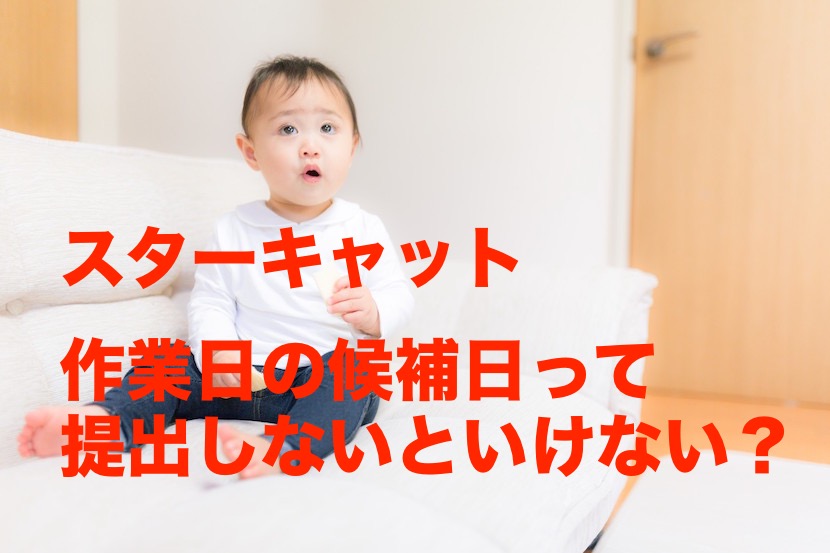 名古屋住みだけどスターキャットから作業日程の希望日を知りたいというチラシがポスティングされていた話 自分を変えるブログ